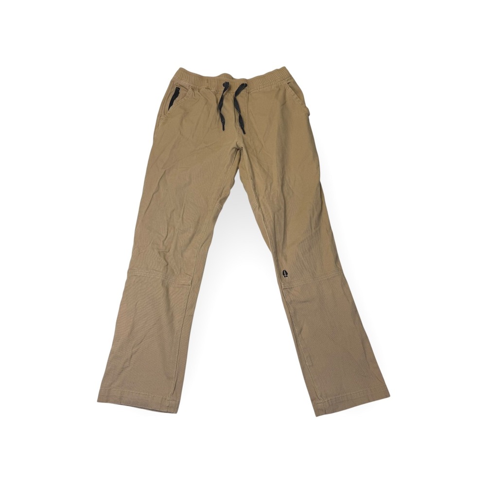 Bearded Goat Khaki Cargo Pants Size S Stretch Cotton‎ Blend Casual Outdoor